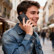 Твърд кейс с MagSafe пръстен за Samsung Galaxy A36 / A37 / A56 / A27 5G от Tech-Protect MagMat - Matte Black