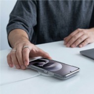 Хибриден кейс с MagSafe за Motorola Moto G67 / G 77 / G87 от Tech-Protect Flexair Hybrid - Clear